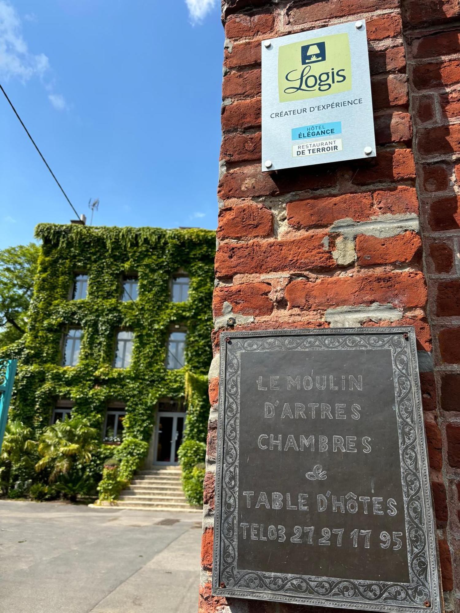 Logis Hotel-Restaurant - Le Moulin D'Artres Kültér fotó